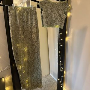 Sabo Skirt set